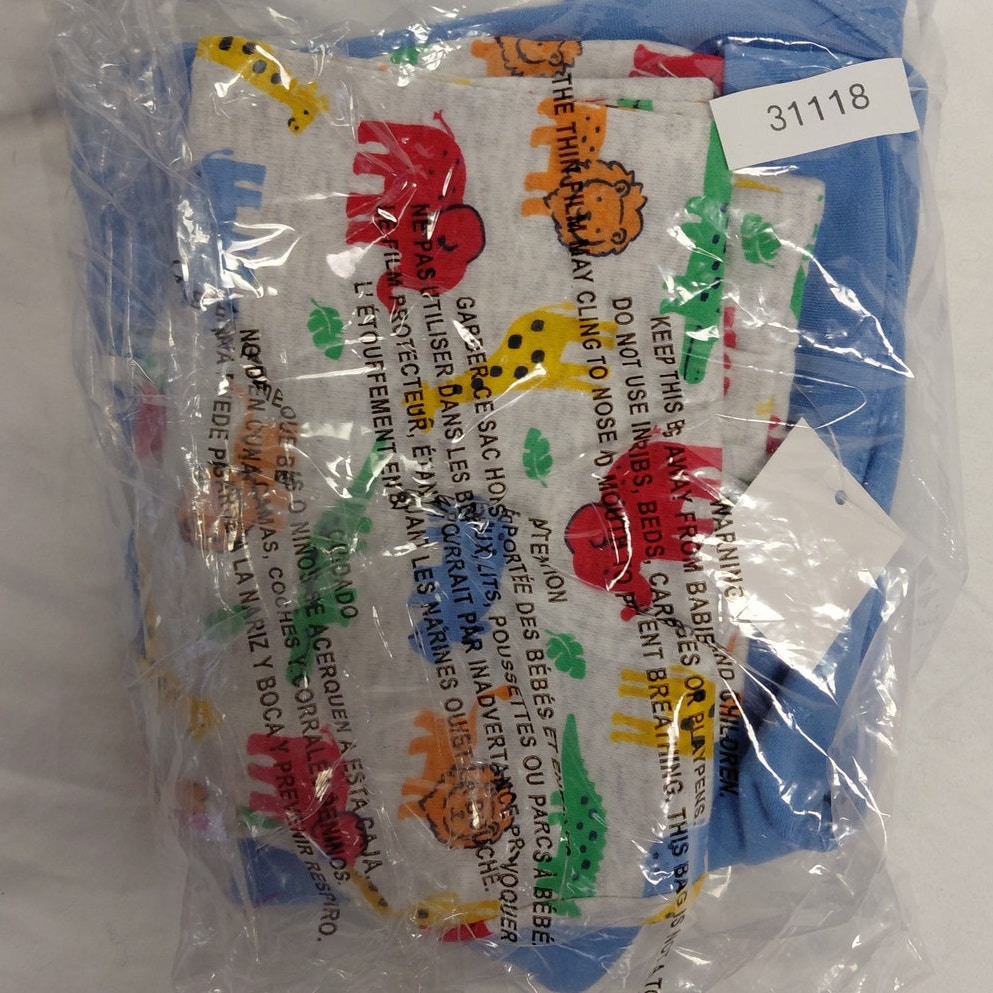 Little Me 3 Piece Set Bodysuit, Hat, Pants Wild One Set 24 Month Multi Nwt — image 3 of 3